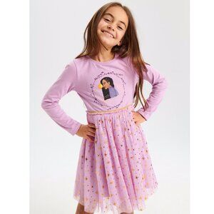 Disney Wish Asha Girls Kids Pink Tulle Skirt Dress 3T 4T 5 6 7 NEW